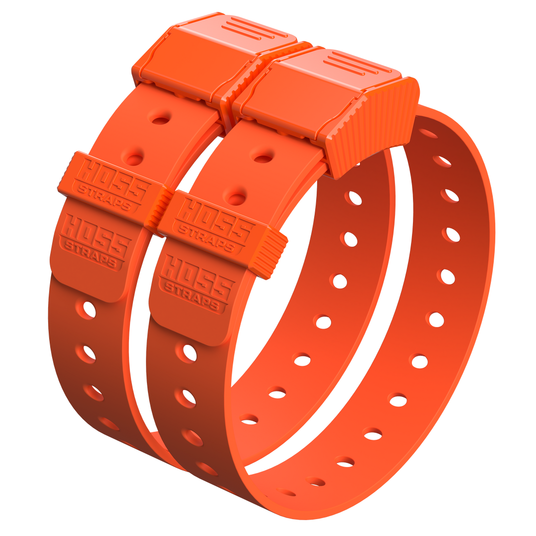 Fishing Straps 24-Inch Solid Color (2-Strap Pack)