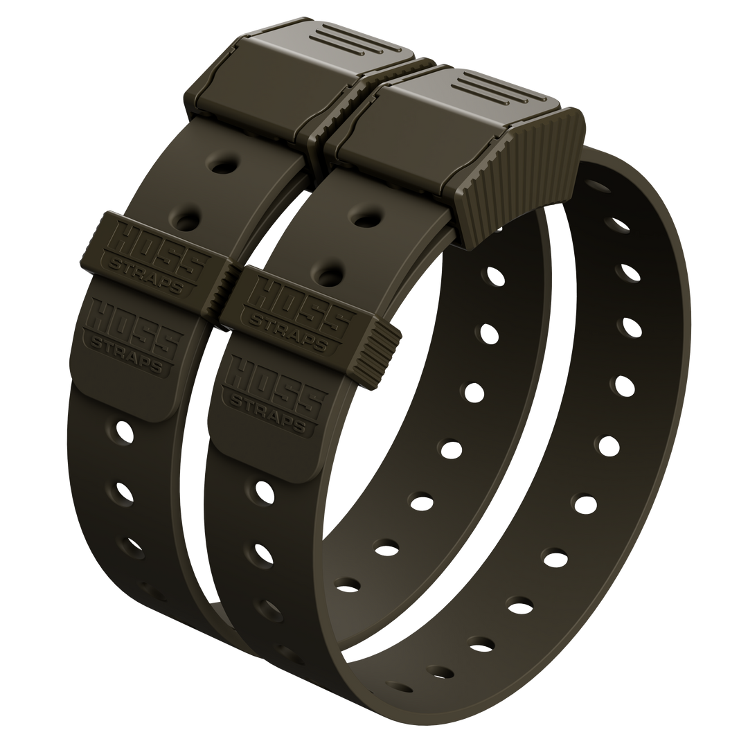 Fishing Straps 24-Inch Solid Color (2-Strap Pack)