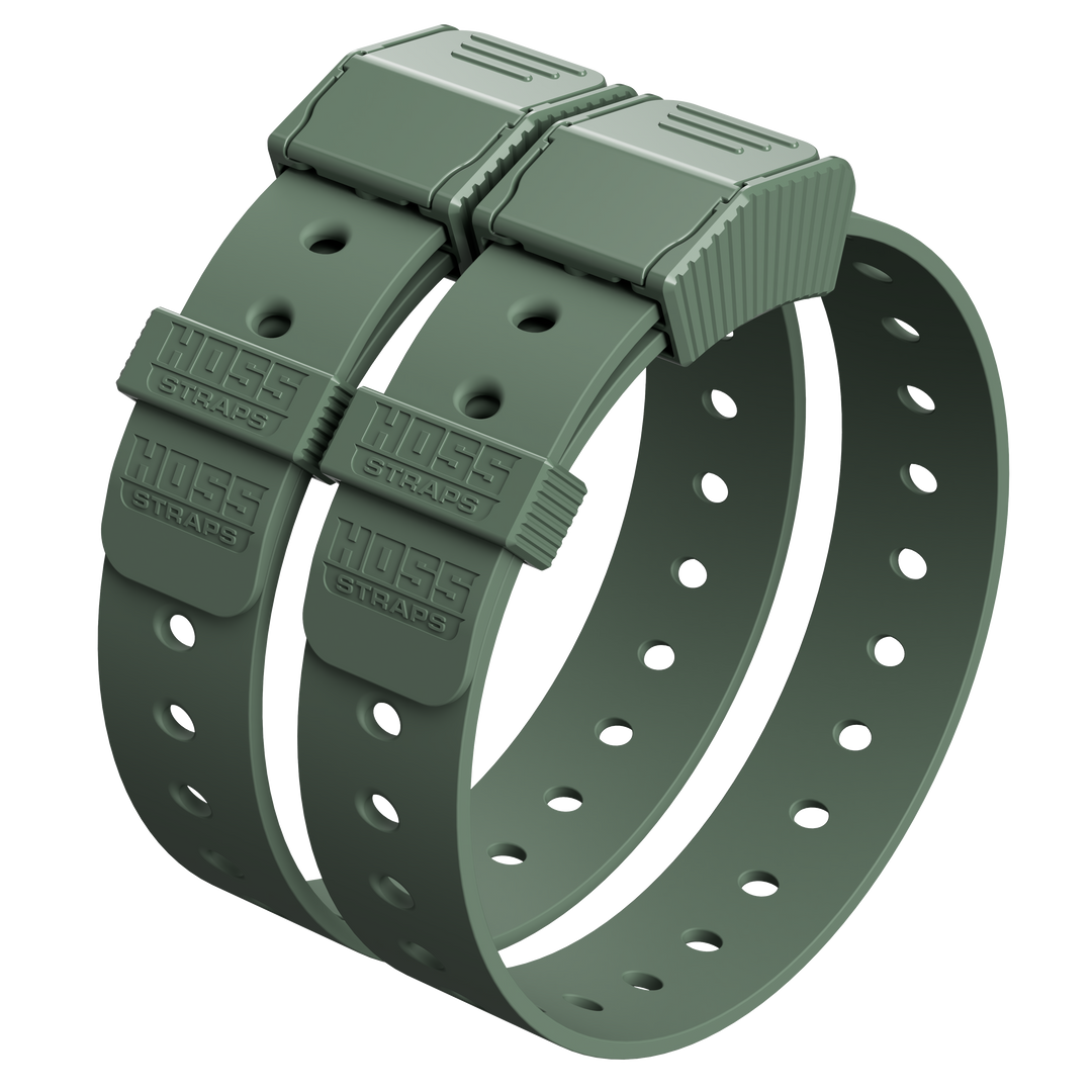 Fishing Straps 24-Inch Solid Color (2-Strap Pack)