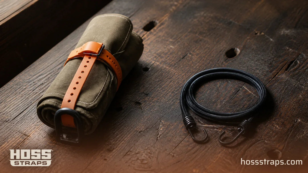 Gear Straps vs Bungee Cords