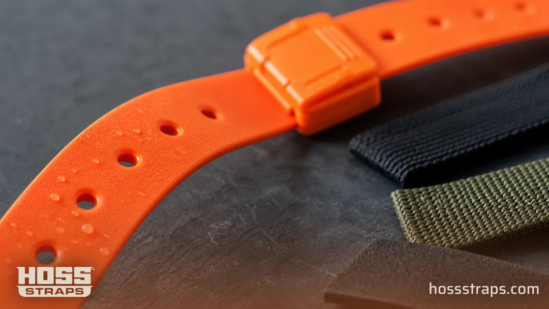 Gear Strap Material Guide: Polyurethane, TPU, Rubber, or Nylon?