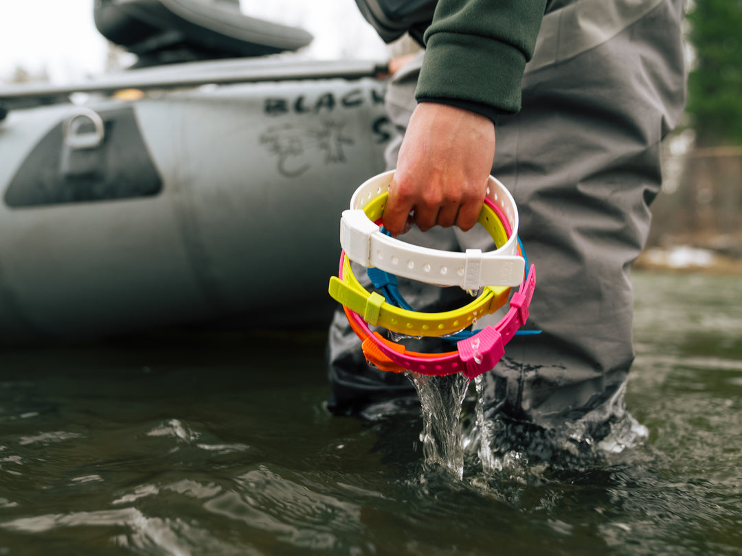 Fly Fishing Straps 24-Inch Solid Color (2-Strap Pack)